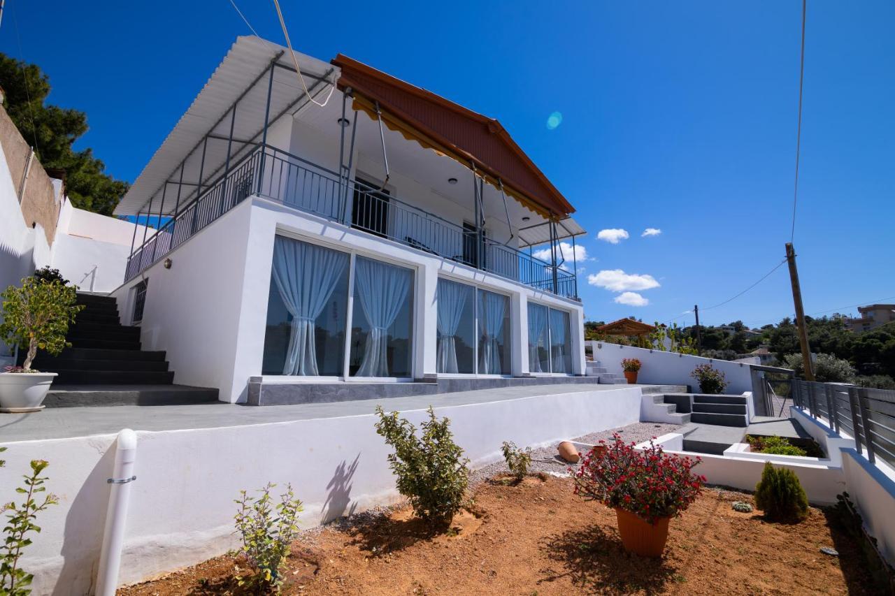 Oceanus Summer House Salamís Exterior foto