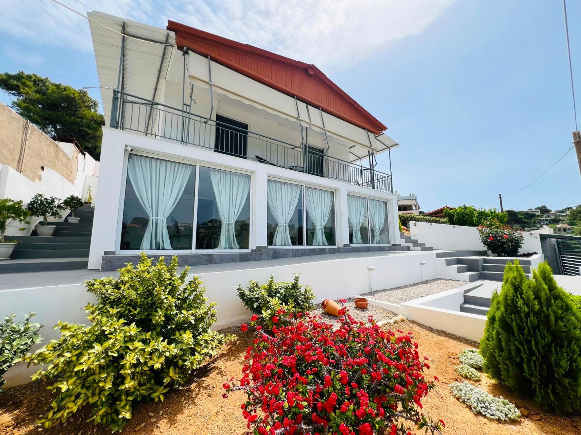 Oceanus Summer House Salamís Exterior foto