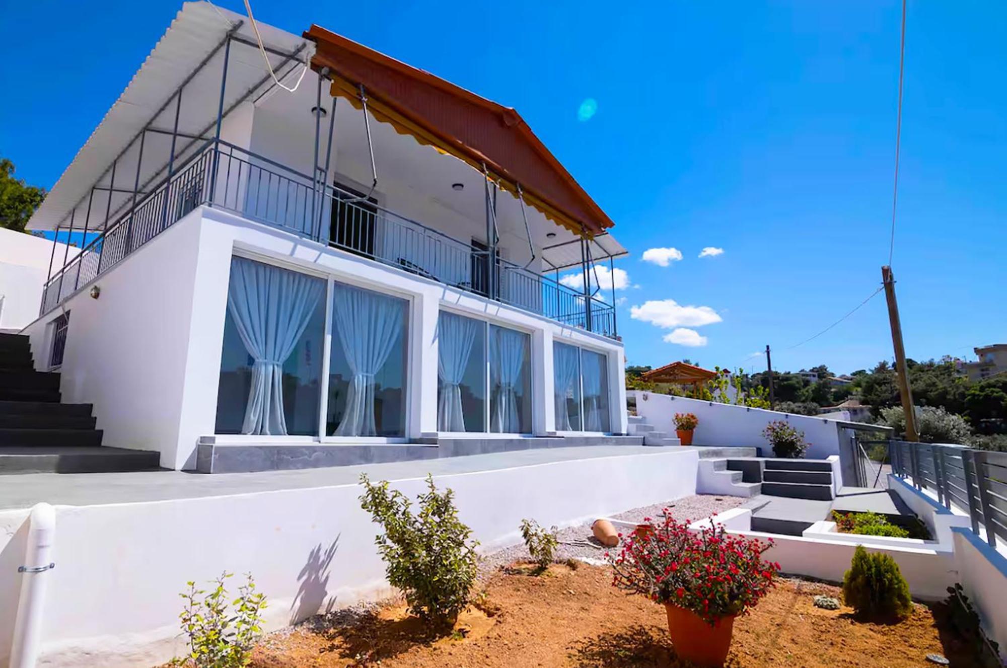 Oceanus Summer House Salamís Exterior foto